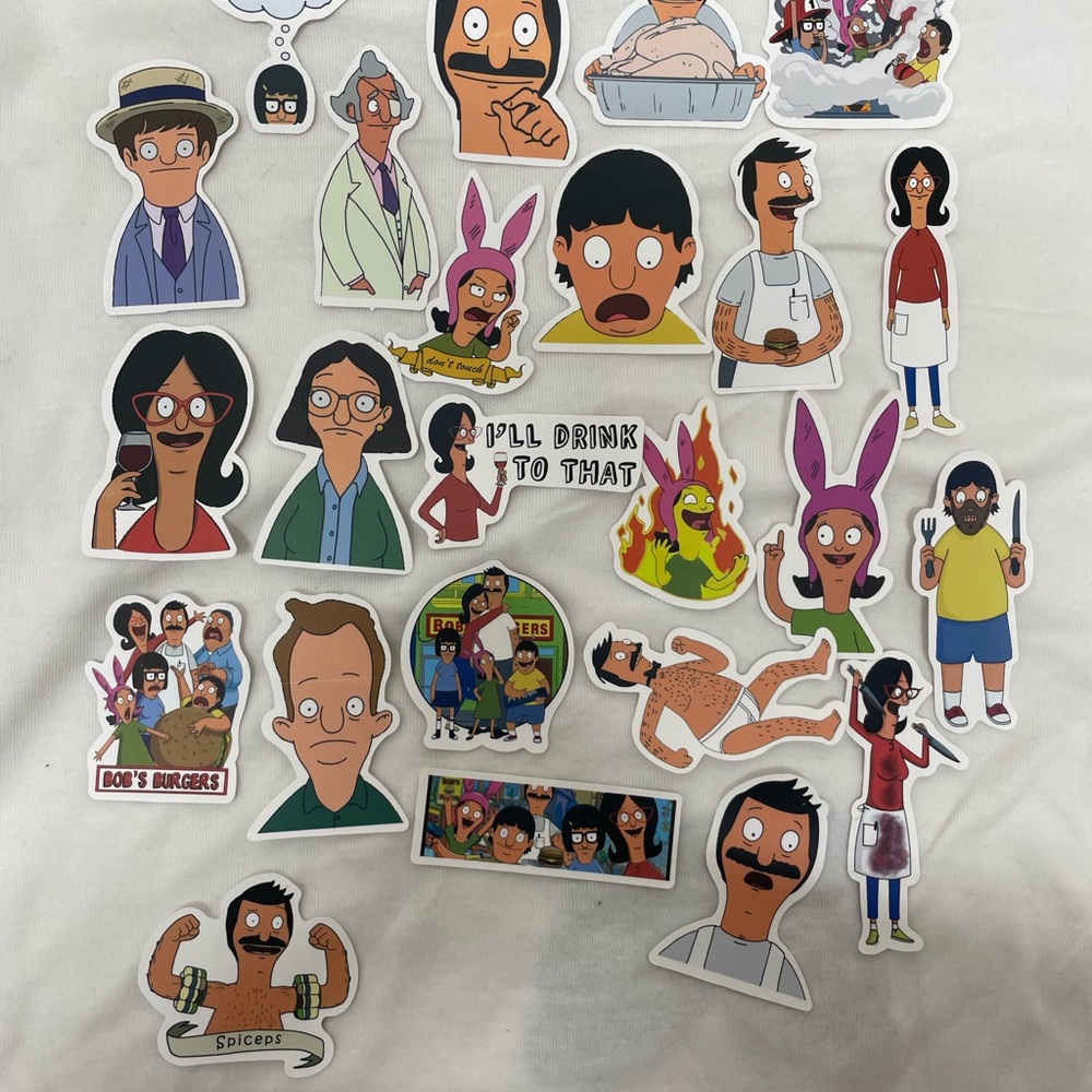 Bob's Burgers Sticker Set